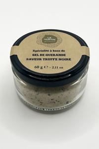 Spécialité à base de sel de Guérande saveur truffe noire