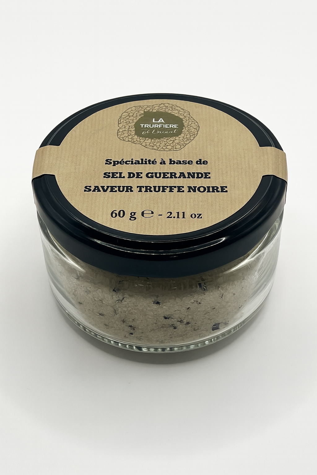 Spécialité à base de sel de Guérande saveur truffe noire