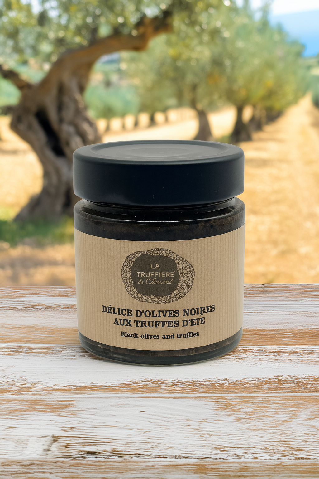 Délice d'Olives Noires aux Truffes d'été