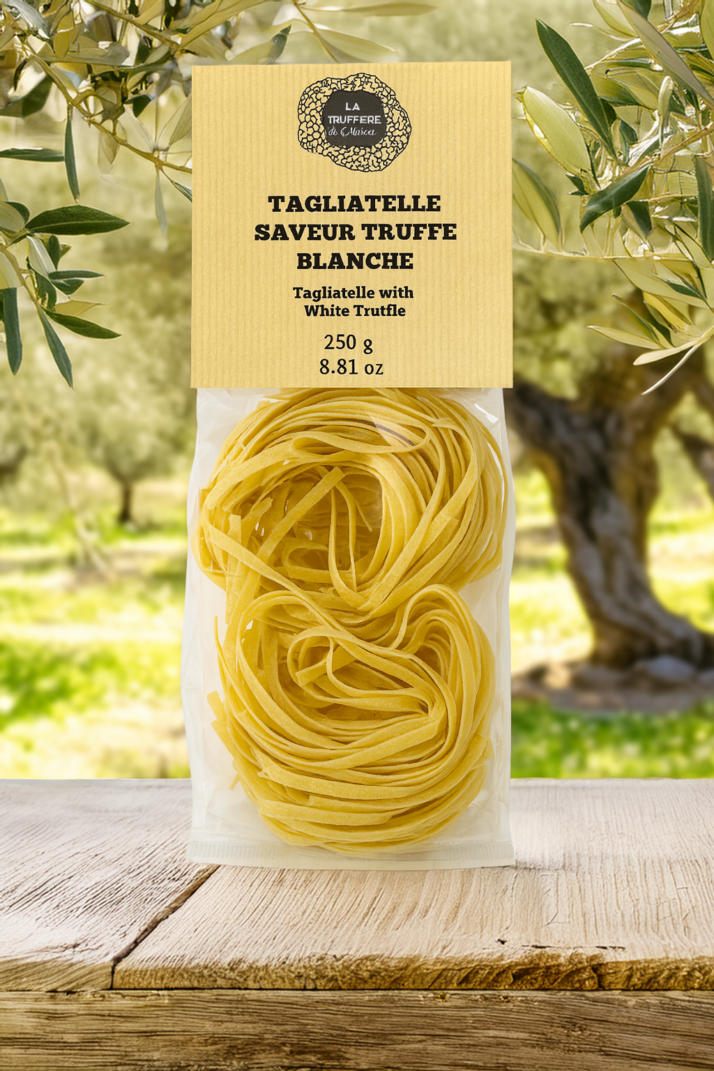 Tagliatelle saveur truffe blanche